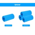 thumbnail image 2 of Graflsoa Éponge Filtrante Cylindrique Réutilisable pour Piscine, Lavable et Durable, Compatible avec Filtres Intex Type A, Bleu, 20x10x10cm, Option Unique Ou Lot de 3, 2 of 6