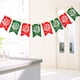 thumbnail image 5 of Christmas Decorations Luminous Flags Hanging Flags Decoration Scene Layout Lights Window Ambience Hanging Flags Christmas Tree Small Pendants Tree And Bells, 5 of 6