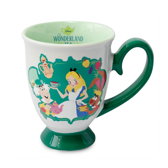Disney Alice in Wonderland Cheshire Cat Mad Hatter Color Changing Mug New