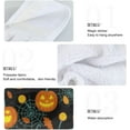 thumbnail image 5 of GZHJMY Halloween Pumpkin Hanging Kitchen Towels Set of 2, Scary Pumpkin Lamp Spider Web Hand Tie Dish Tea Towels with Loop Fast Drying for Bathroom Kitchen Home Decor, 5 of 7