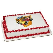 1/4 Sheet -Mickey Mouse Roadster Racers - Edible Cake/Cupcake Party Topper