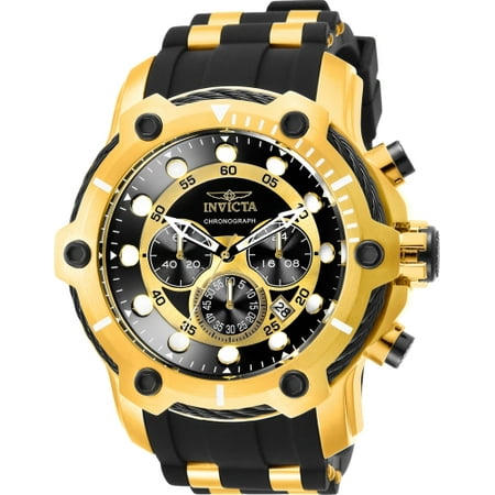 invicta men s 26751 bolt quartz chronograph black dial watch