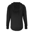 thumbnail image 3 of Women's-Cutter & Buck  Black Minnesota United FC Daybreak Eco Recycled Half-Zip Hoodie, 3 of 3