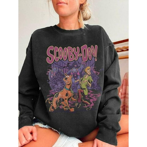 Vintage Scooby Sweatshirt, 90s Halloween Movie Shirt, Vintage Unisex Sweater