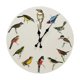 thumbnail image 1 of Reloj de pared con diseño de pájaro, minimalista, moderno, sin tictac, estilo country americano 8 pulgadas, 1 of 9