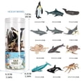 thumbnail image 2 of Juguetes De Animales Marinos, Figuras De Animales Del Océano, Detalles Ricos, 12 Piezas Para Fiesta, 2 of 7