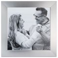 thumbnail image 5 of ArtToFrames 20x20 Inch 702-967 Picture Frame, This Silver MDF Poster Frame is Great for Your Art or Photos, Comes with 060 Plexi Glass (3980), 5 of 8