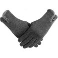 thumbnail image 1 of Women's touch screen gloves - winter gloves, warm touch screen gloves Women's warm windproof gloves, 1 of 4