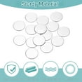 thumbnail image 3 of Uxcell 30 Pack Stainless Steel Disc, 25/32"(20mm) Dia 0.07"(1.8mm) Thick 304 Stainless Steel Flat Round Sheet Blank Round Circle Plate for Crafts Metal Stamping and Jewelry Making, 3 of 7