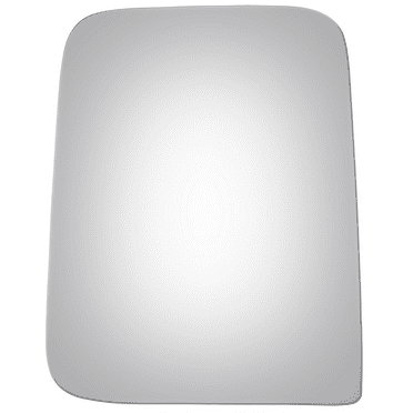 Flat Manual Driver Side Replacement Mirror Glass for 1997-2002 Jeep TJ W/O Baking Plate