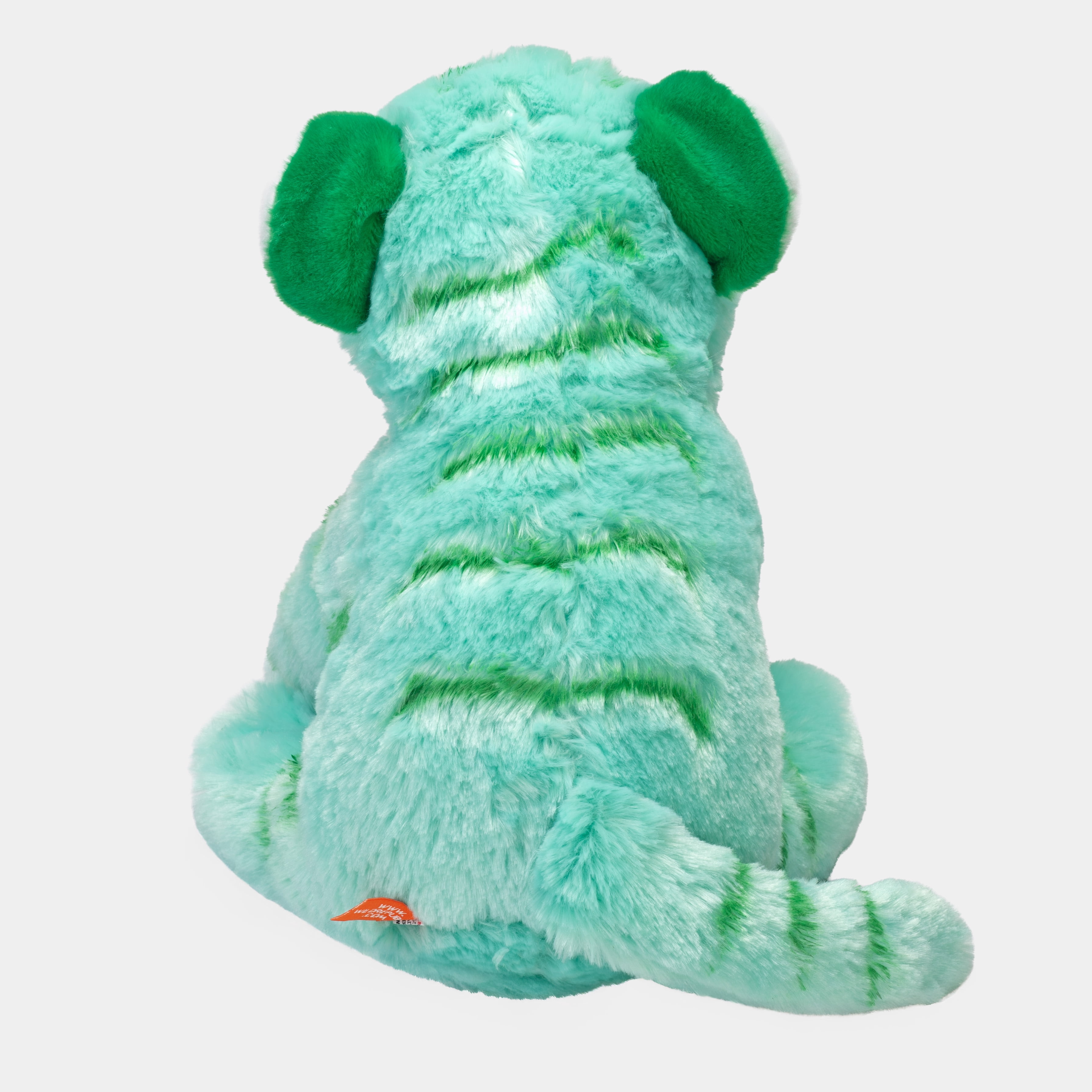 Wild Republic Tiger Stuffed Animal, Plush Toy, Gifts for Kids, Mint Green, Cuddlekins 12 Inches