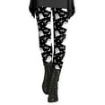 thumbnail image 5 of SNOWSONG Halloween Leggings for Women, Plus Size Leggings Women's Holiday Casual Halloween Printed Leggings Workout Exercise Bottoms, Womens Leggings, Tummy Control Leggings Black S, 5 of 6