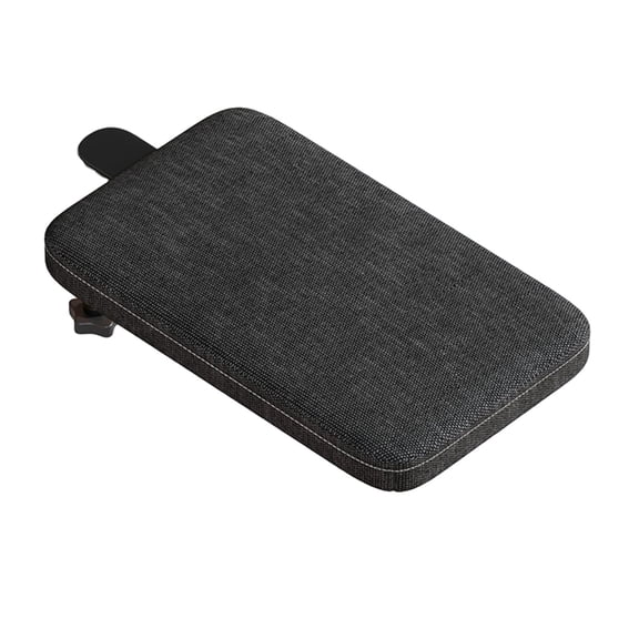 Pitycbo Computer Desk Arm Rest Clamp Design Durability Armrest Wrist Protection Foldable Black