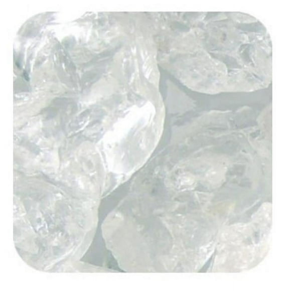 Sandtastik Ice10Lbcubclr Sandtastik Ice Real Glass Gems Table Scatters & Vase Filler Clear Cubes - 10 Lb