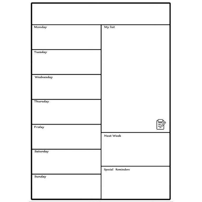 Qianying Summer New Product Promotion,Magnetic Whiteboard Refrigerator Soft Whiteboard Mobile Weekly Planner