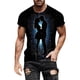 thumbnail image 2 of Tops para hombre, blusas y camisas de manga corta con cuello redondo para hombre, jersey informal con cuello redondo estampado para hombre, pantalones cortos deportivos para fitness, blusa de poliéste, 2 of 5