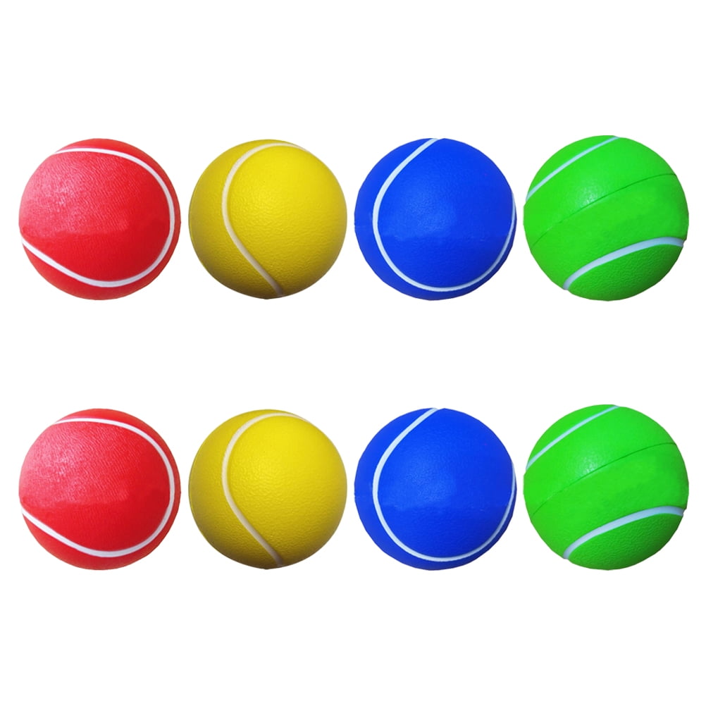 Pu Tennis Balls 8pcs Creative Tennis Balls Practice Tennis Balls Sports Pu Tennis Balls Playing