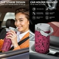 thumbnail image 5 of 30oz Handheld Travel Tumbler with Handle – Double Wall Stainless Steel Insulated Cup, Flip Straw Lid, Leak-Proof & BPA-Free for Hot and Cold Drinks – Durable Coffee & Juice Mug Pink, 5 of 7