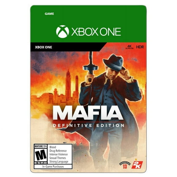 Mafia: Definitive Edition, Take-Two 2K, Xbox One [Digital Download], 65655