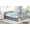 Gray, variant on Sumdeal Platform Bed Wood Bed Frame with Storage Drawers,full size,twin size ,white,grey Espresso(6 specs in all)