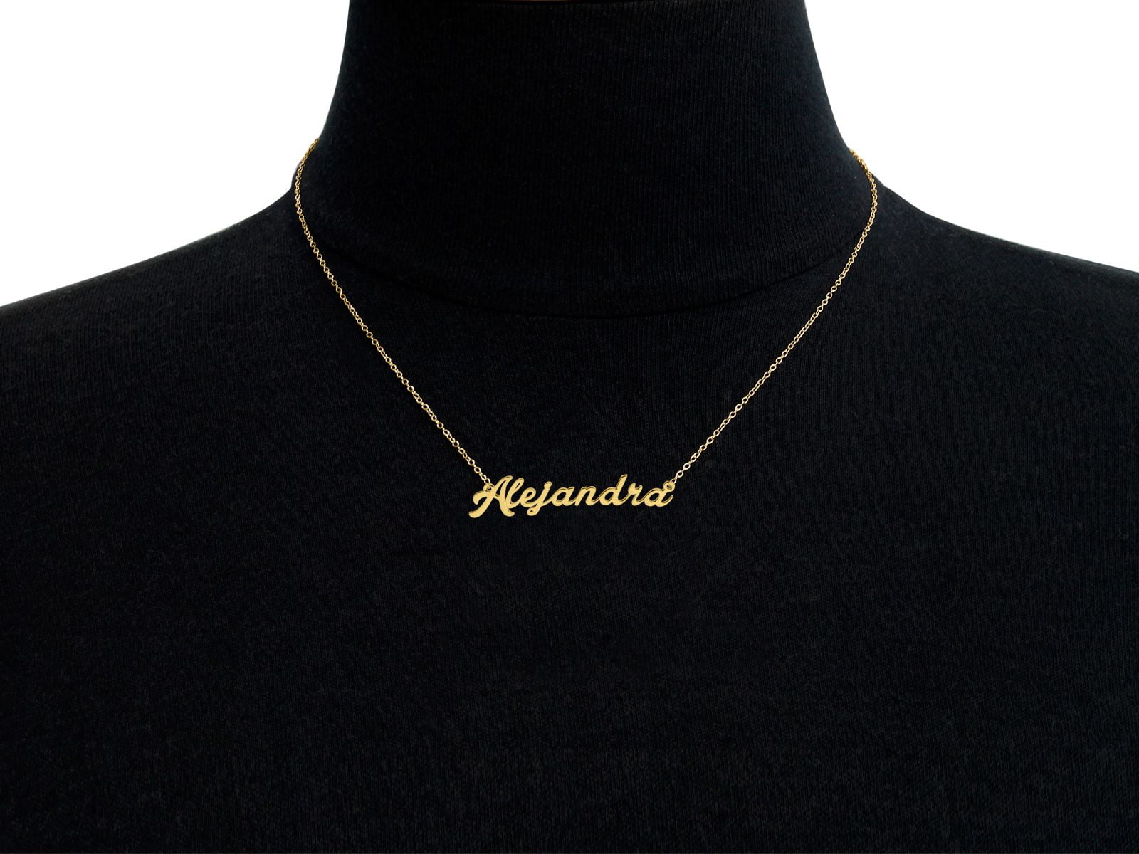 Alejandra name best sale necklace