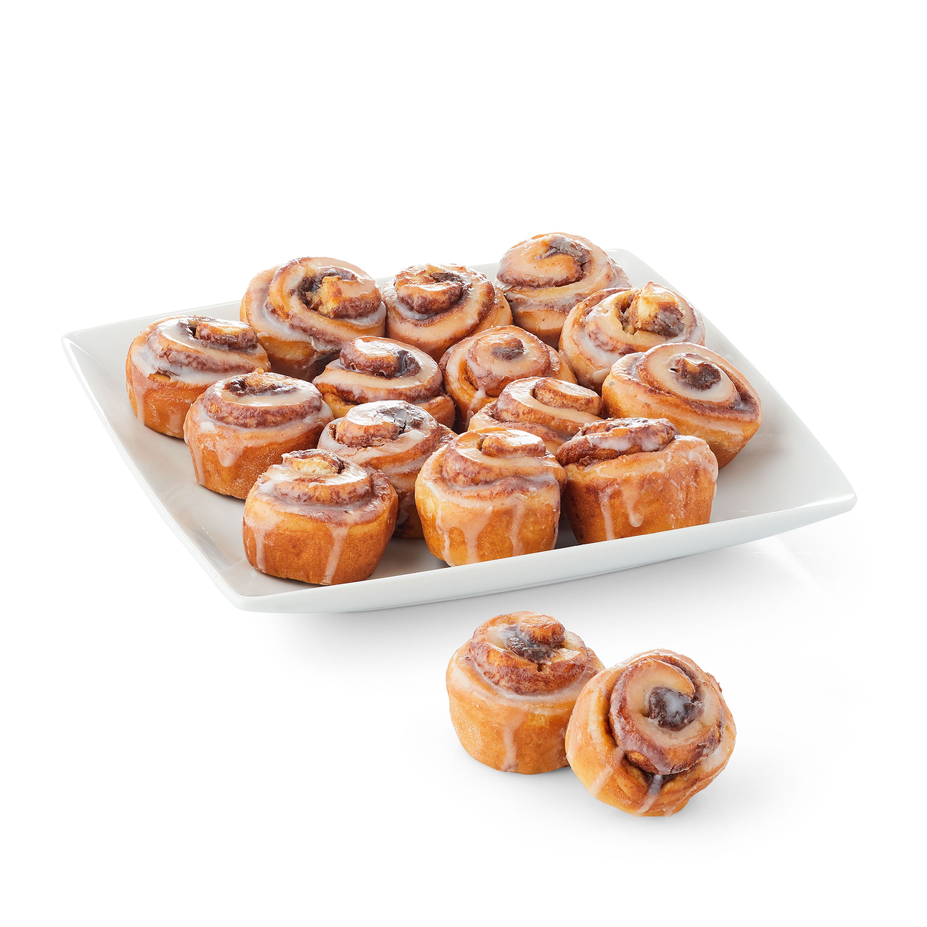 Freshness Guaranteed Mini Iced Cinnamon Rolls, Kosher, 13 oz Tray, 16 Count (Shelf Stable)