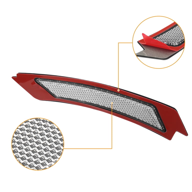 Pair Front Bumper Side Reflector – Clear/White – Fits BMW 325Ci 330Ci 323Ci 328Ci