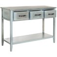 thumbnail image 3 of SAFAVIEH Aiden Contemporary Rustic Console Table w/ 3 Drawers, Barn Blue, 3 of 6