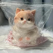 Qiweii Kitty Plush Toy Super Soft Stress Relief Sensory