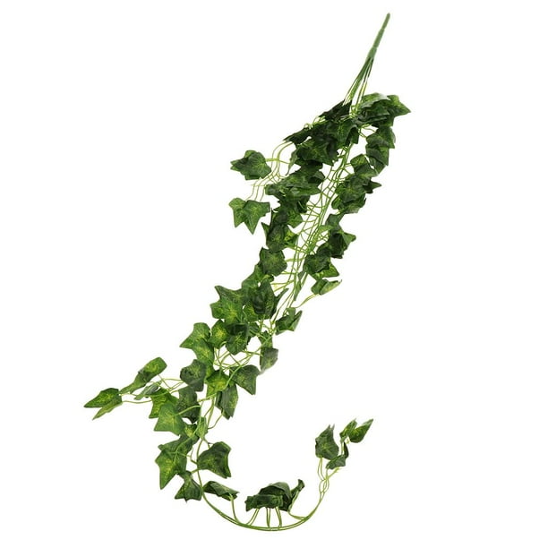 Plantas artificiales colgantes de hojas de vid, plantas decorativas para bodas y cumpleaños. Batata
