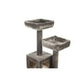 thumbnail image 3 of Prevue Pet Kitty Party Tower Grey Cat House, 3 of 8