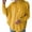 Yellow, variant on Vedolay Womens Sweaters 2023 Long Sleeve Crop Tops Turtleneck Knitted Pullover Tops Grey,L