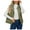 AG, variant on adviicd Womens Puffer Vest Stand Collar Zip Up Sleeveless Padded Gilet Coat with Pockets Winter Fashion (Beige, S)