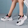 thumbnail image 3 of Zapatillas De Plataforma De Malla Transpirable Para Mujer, Zapatos De Exterior Con Cordones De Moda, Zapatillas Cómodas Y Antideslizantes, 3 of 4