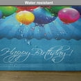 thumbnail image 6 of Ambesonne Fun Place Mats Set of 4, Vibrant Colored Balloons, Standard Size, Multicolor, 6 of 6