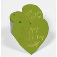 thumbnail image 2 of Inkdotpot Happy Birthday Bottle Tag Real Gold Foil Favor Hang Tags Pack Of 100, 2 of 6