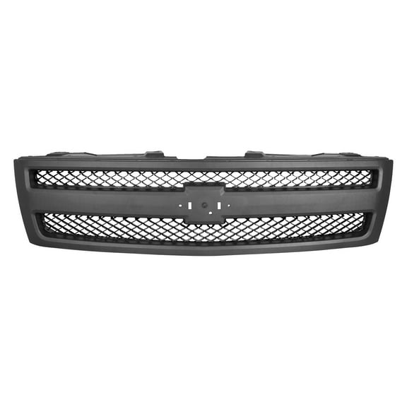 New Aftermarket Premium Fit Matte-Black Front Grille 22829433 fits 2007-2013 Chevrolet Silverado 1500