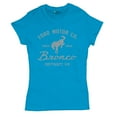 thumbnail image 5 of Ford Motor Co Bronco Detroit MI T-Shirt Vintage Truck Since 1966 4x4 Off Road Adventure Classic Car Fan Women's Tee, 5 of 7