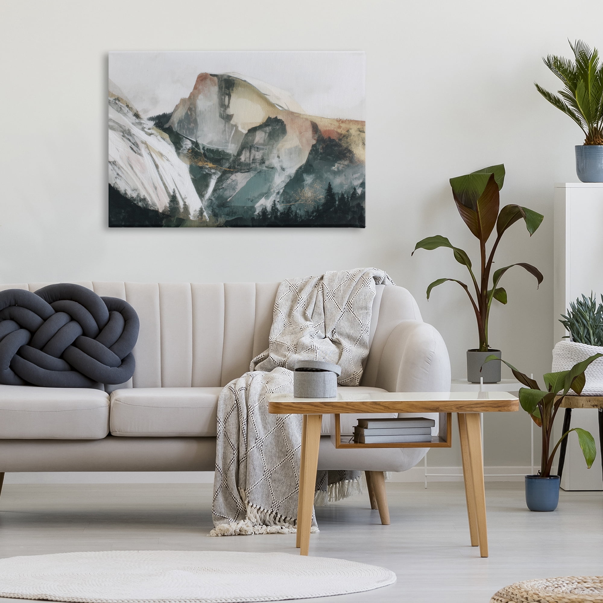 Stupell Industries Abstract Sierra Nevada Mountain Canvas Wall Art, design by Chromatic Storm Studio