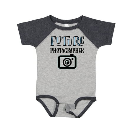 

Inktastic Future Photographer Childs Camera Gift Baby Boy or Baby Girl Bodysuit