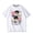 white, variant on You and I are Polar Opposites Unisex Short Sleeve Anime Graphic T-Shirt