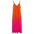 thumbnail image 3 of Neon Orange and Neon Pink Ombre Shade Color Fade Sleeveless Dress Female clothing dresses for official occasions Dress, 3 of 5
