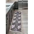 thumbnail image 3 of Gloria - Non-slip Rubber Back Washable Kitchen Rug Non-Skid Runner for Kitchen Entryway Hallway Carpet (20" x 59"), 3 of 6