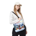 thumbnail image 2 of Hello Welcome Winter The Ski Portuguese Water Dog Snowy Day All Over Print 3D Canvas Tote Bag PWD Portie Fishing Dog Lover Reusable Handbag - 13013, 2 of 5