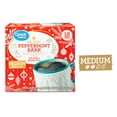 Great Value Peppermint Bark Single Serve Medium Roast Ground Coffee
