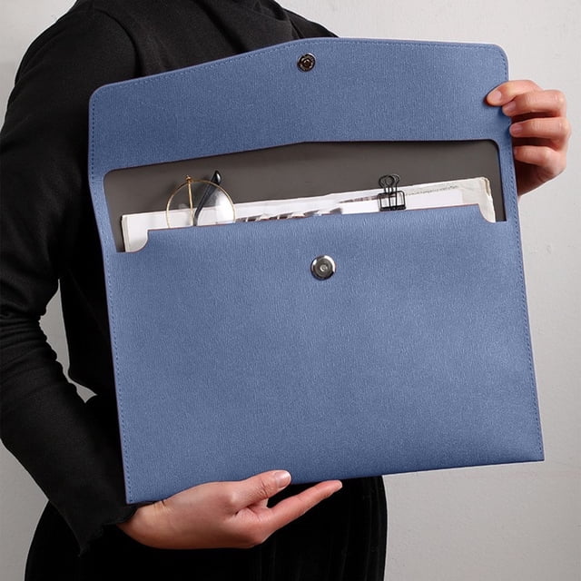 Meitianfacai Folder Board Office Supplies Thickened Writing Board Student Color Clip Home School Folder(Blue)