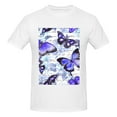 thumbnail image 4 of Bingfone Butterflies Men'S Loose Fit Short-Sleeve Pocket T-Shirt, 4 of 7