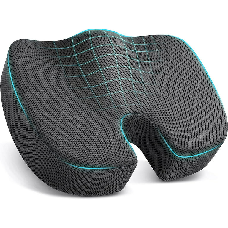 Tush Guard Seat Cushion, (Seat Cushion+Chair Cushion) Hip and Waist  Protection, Detachable Zip, Breathable Memory Foam,Anti Stress, Lumbar  Pillow for