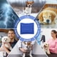 thumbnail image 5 of Orejeras para Perros Orejeras para Perros con Tubo para Perros para Uso de Perros, Baño y Aseo, Impermeables, Reducen el Ruido, Ayudan al Silencio (M), 5 of 5