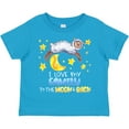 thumbnail image 3 of Inktastic I Love my Family to the Moon and Back Cute Sheep Boys or Girls Toddler T-Shirt, 3 of 5